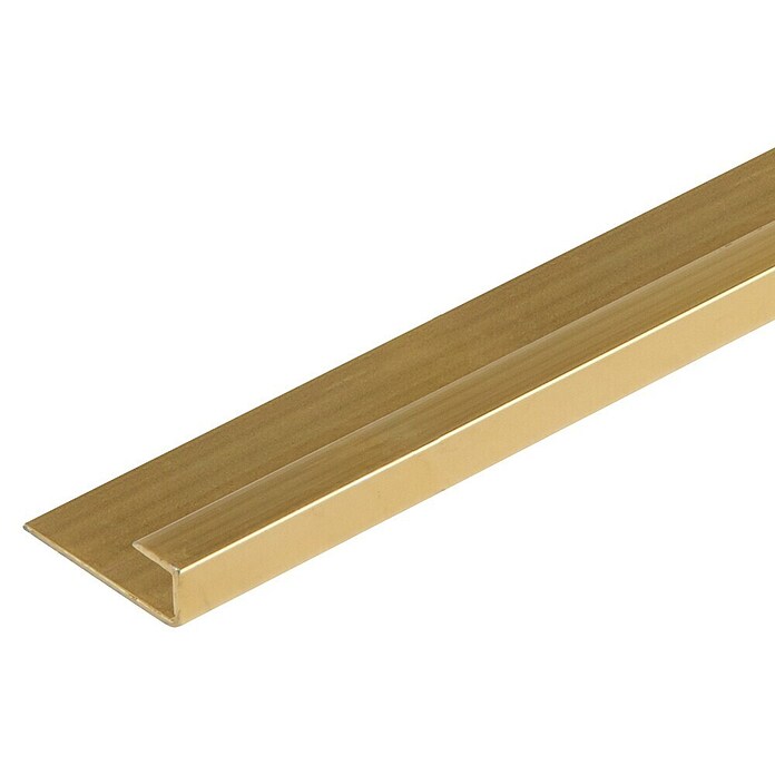 FibroTech Profil za završetak obruba  (2.610 x 18 x 4,5 mm, Mesing) | BAUHAUS