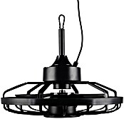 Trio Leuchten Stropni ventilator Oslo  (Ø x V: 51 x 42 cm, 20 W, Boja: Crna) | BAUHAUS