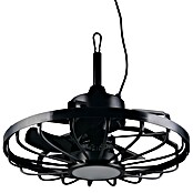 Trio Leuchten Stropni ventilator Oslo  (Ø x V: 51 x 42 cm, 20 W, Boja: Crna) | BAUHAUS