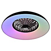 Trio Leuchten Stropni ventilator Svaerholt  (Ø x V: 60 x 19,5 cm, 34 W, Boja svjetla: RGBW) | BAUHAUS