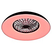 Trio Leuchten Stropni ventilator Svaerholt  (Ø x V: 60 x 19,5 cm, 34 W, Boja svjetla: RGBW) | BAUHAUS
