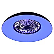 Trio Leuchten Stropni ventilator Svaerholt  (Ø x V: 60 x 19,5 cm, 34 W, Boja svjetla: RGBW) | BAUHAUS