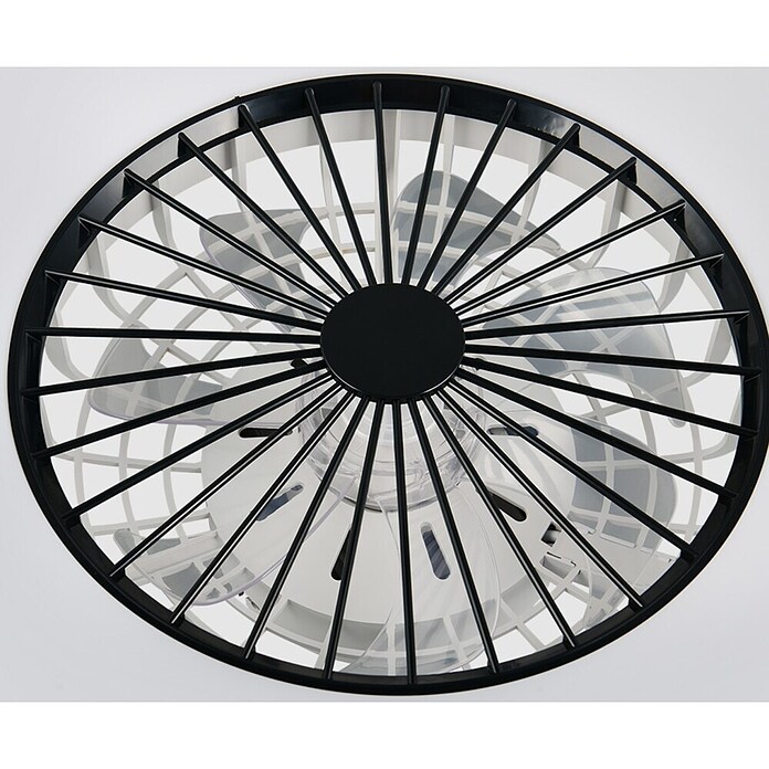 Trio Leuchten Stropni ventilator Svaerholt  (Ø x V: 60 x 19,5 cm, 34 W, Boja svjetla: RGBW) | BAUHAUS