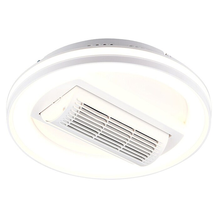 Trio Leuchten Stropni ventilator Kurula  (Ø x V: 48 x 15 cm, 37 W, Boja: Bijela) | BAUHAUS