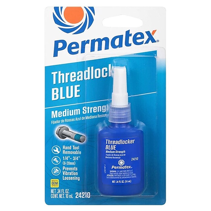 Permatex Lepilo za vijake  (10 ml) | 2750 - Reinigung, Pflege, Schmierung | BDDB - Autopflege | BDD - Autozubehör | BD - Autozubehör | B - Werkz/Masch/Maschzubeh/Auto | BAUHAUS