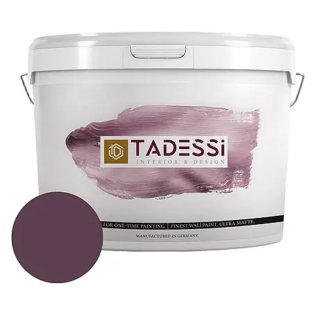 Tadessi  Wandfarbe Brombeerlila