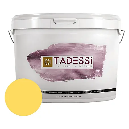 Tadessi  Wandfarbe Sonnengelb