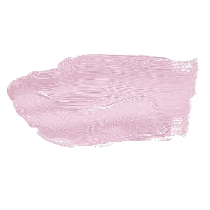 Tadessi Wandfarbe Altrosa - Rosa, Matt, 5 l - Texturierter hellrosa Pinselstrich.