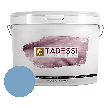 Tadessi  Wandfarbe Atlantikblau