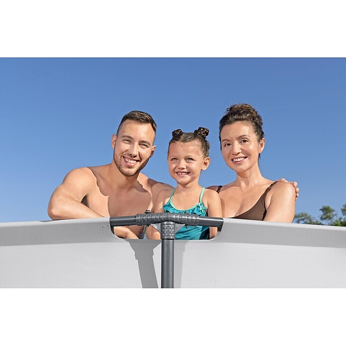 Bestway Montažni bazen Steel Pro Max  (Ø x V: 305 x 76 cm, 4.678 l) | 8323 - Pool mit Rohrgestell | ICIA - Pools | ICI - Pools & Zubehör | IC - Freizeit im Garten | I - Stadtgarten | BAUHAUS