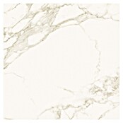 Protector de pared de cocina Marble (L x An x Es: 60 cm x 60 cm x 3 mm, Blanco/Gris, Aluminio) | BAUHAUS
