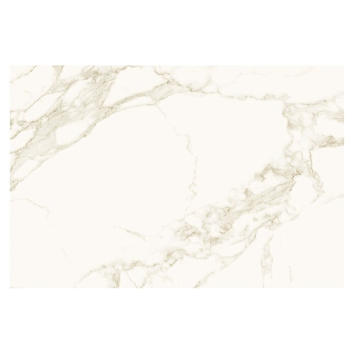 Protector de pared de cocina Marble (L x An x Es: 90 cm x 60 cm x 3 mm, Marfil, Aluminio) | BAUHAUS