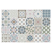 Protector de pared de cocina Mosaico (L x An x Es: 90 cm x 60 cm x 3 mm, Multicolor, Aluminio) | BAUHAUS