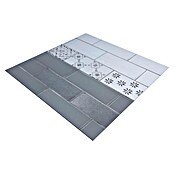 Protector de pared de cocina Cenefa (L x An x Es: 60 cm x 60 cm x 3 mm, Azul, Aluminio) | BAUHAUS