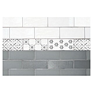Protector de pared de cocina Cenefa (L x An x Es: 90 cm x 60 cm x 3 mm, Azul, Aluminio)