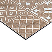 Protector de pared de cocina Hidra (L x An x Es: 60 cm x 60 cm x 3 mm, Marrón, Aluminio) | BAUHAUS
