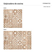 Protector de pared de cocina Hidra (L x An x Es: 60 cm x 60 cm x 3 mm, Marrón, Aluminio) | BAUHAUS