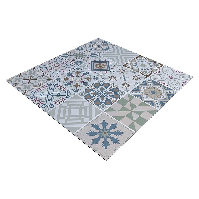 Protector de pared de cocina Mosaico (L x An x Es: 60 cm x 60 cm x 3 mm, Multicolor, Aluminio) | BAUHAUS
