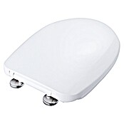 Tapa de WC (Caída amortiguada, Duroplast, Blanco)