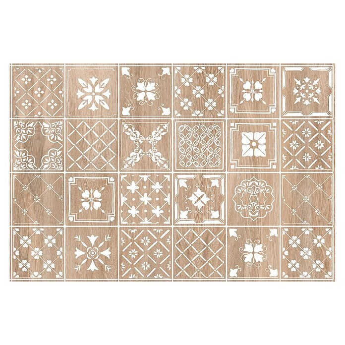 Protector de pared de cocina Hidra (L x An x Es: 90 cm x 60 cm x 3 mm, Marrón, Aluminio) | BAUHAUS