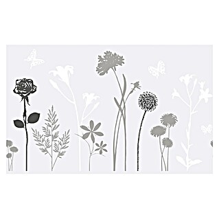 D-c-fix Static Premium Glasfolie Blossom (150 x 45 cm, Doorschijnend, Statisch hechtend)