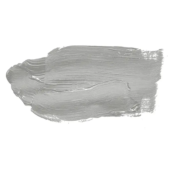 Tadessi Wandfarbe Sanftgrau - Grau, Matt, 5 l - Texturierter grauer Farbstrich.