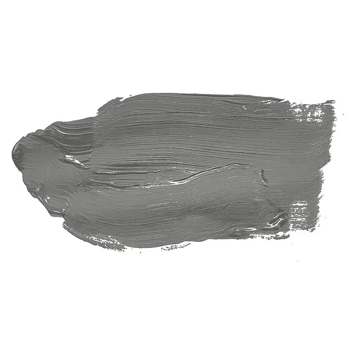 Tadessi Wandfarbe Schiefergrau - Grau, Matt, 2,5 l - Grauer Pinselstrich mit Textur.