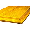 Tablero tricapa (250 x 50 x 2,7 cm, Abeto rojo/abeto, Impermeabilizado, Amarillo)