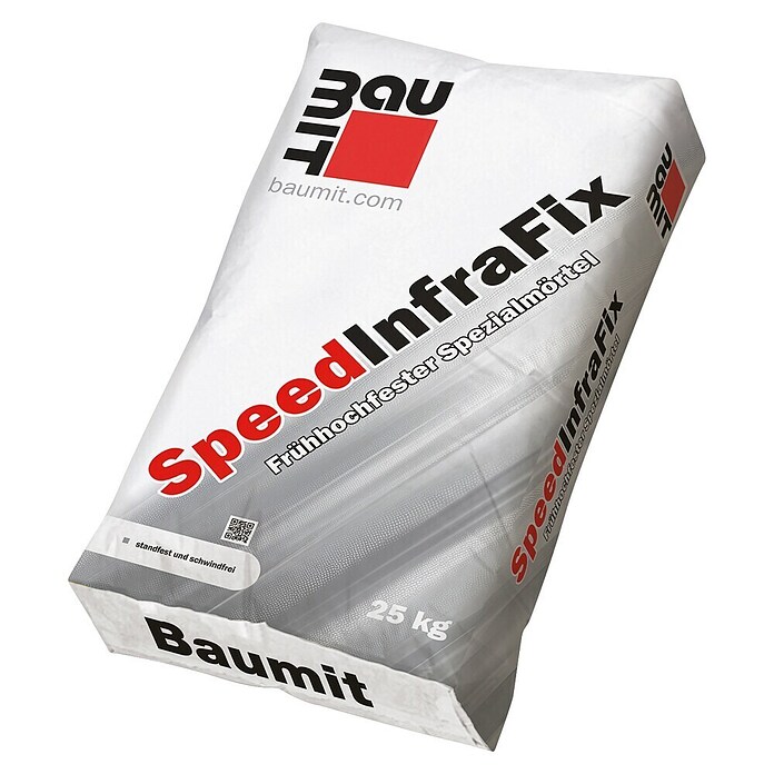 Baumit Trockenfertigmörtel SpeedInfraFix (25 kg, Wasserzugabe: 3,25 l - 3,75 l) | BAUHAUS