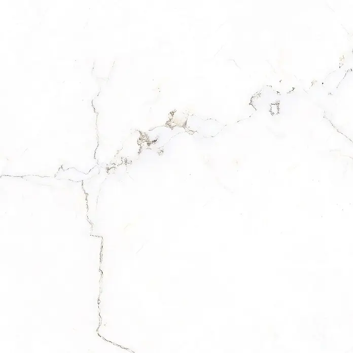 Wetwall Wandpaneel Alloy - 60 x 244 cm, Bianco Venato - Weiße Marmorstruktur mit dezenter grauer und goldener Maserung.
