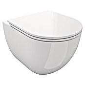 Camargue Wand-WC-Set Pico 50 (Spülrandlos, Ohne Spezialglasur, Spülform: Tief, WC Abgang: Waagerecht, Weiß) | BAUHAUS