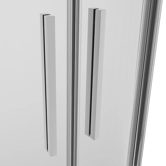 Sanotechnik Drsna vrata za tuš Slim Line  (80 x 200 cm, Krom, Vgradne dimenzije: 78–80 cm) | Tuš stene | Tuš kabine | Tuširanje | Kopalnica in sanitarije | Izdelki | BAUHAUS