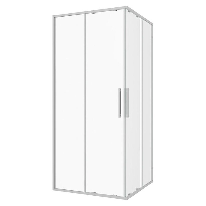 Sanotechnik Drsna vrata za tuš Slim Line  (80 x 200 cm, Krom, Vgradne dimenzije: 78–80 cm) | Tuš stene | Tuš kabine | Tuširanje | Kopalnica in sanitarije | Izdelki | BAUHAUS
