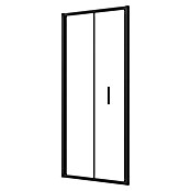 Sanotechnik Zložljiva vrata za tuš kabino Slim Line  (90 x 200 cm, Črna, Vgradne dimenzije: 88-92 cm) | 3673 - Falttür | DADB - Duschabtrennungen | DAD - Badausstattung | DA - Badausstattung/Bäderwelt | D - Sanitär | BAUHAUS