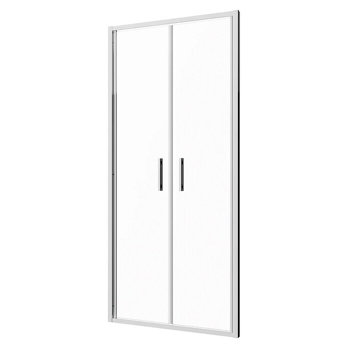 Sanotechnik Nihajna tuš vrata Slim Line  (100 x 200 cm, Krom, Debelina stekla: 6 mm) | 3670 - Drehtür | DADB - Duschabtrennungen | DAD - Badausstattung | DA - Badausstattung/Bäderwelt | D - Sanitär | BAUHAUS