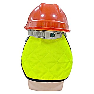 Protector de nuca CoolCape (Refrescante, Tamaño: Universal, Amarillo flúor)
