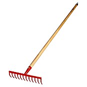Gardol Gartenrechen (Arbeitsbreite: 30 cm, 12 Zinken, Langstiel)
