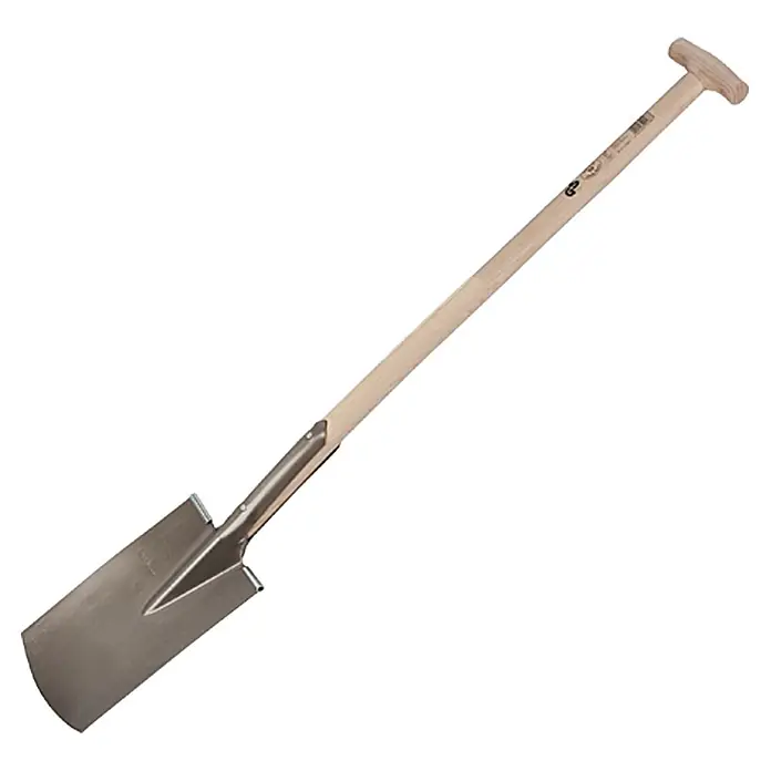 Gardol Bauspaten - Arbeitsbreite: 18 cm, T-Stiel - Schaufel mit T-Griff, perfekt zum Graben und Umsetzen im Garten. Robust und langlebig für vielseitige Gartenarbeiten.