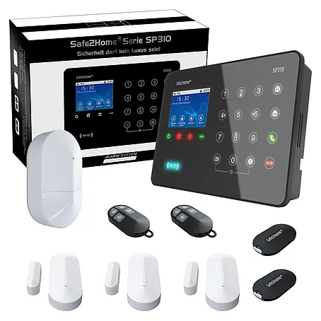 Safe2Home  Alarmanlagen-Set Profi Serie SP310