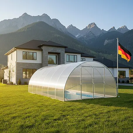Garten Dream  Poolüberdachung Serena, 6mm Polycarbonate