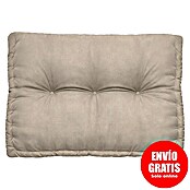 Cojín para respaldo de palet water resist Oxford (L x An x Al: 60 x 40 x 10 cm, Taupe, 100% poliéster) | BAUHAUS
