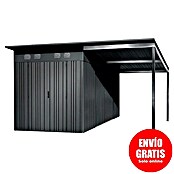 Hoggar Caseta para jardín Pioneer Y140 (Medidas ext. (An x Pr): 505 x 280 cm, Antracita, Acero, 14,4 m²) | BAUHAUS