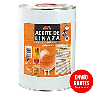 MPL Aceite de linaza (Marrón, 5 l)