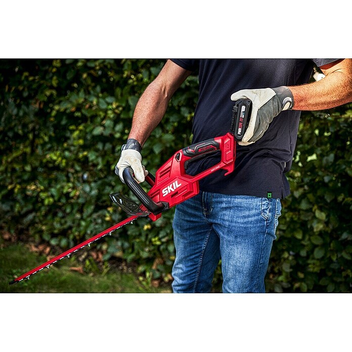 Skil PWRCore 20V Accu Heggenschaar + Gratis Accu Compressor (20 V, Li-ion, Excl. accu) | BAUHAUS
