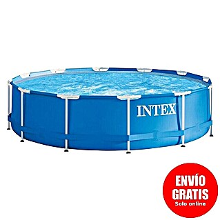 Intex Piscina Frame Rondo (Ø x Al: 366 x 76 cm, Azul, 6.503 l)