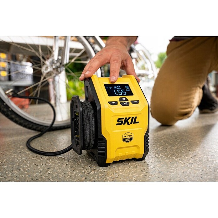 Skil PWRCore 20V Accuschroevendraaier + Gratis Accu Compressor (4 V, 1 accu, 0,8 Ah) | BAUHAUS