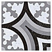 Feinsteinzeugfliese Piccolo (20 x 20 cm, Black Mix, Matt) | BAUHAUS