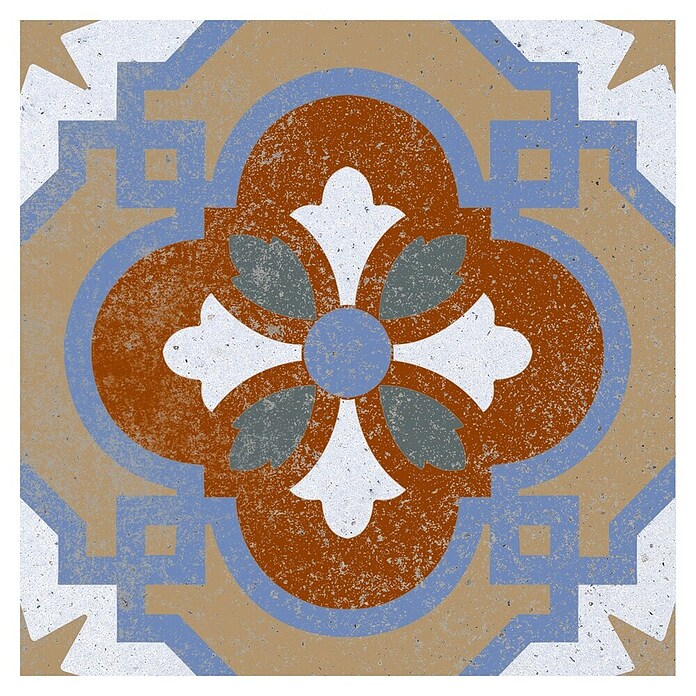 Feinsteinzeugfliese Piccolo (20 x 20 cm, Mix, Matt) | BAUHAUS