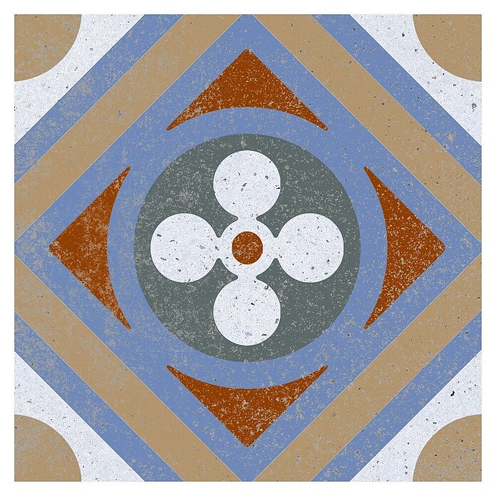 Feinsteinzeugfliese Piccolo (20 x 20 cm, Mix, Matt) | BAUHAUS