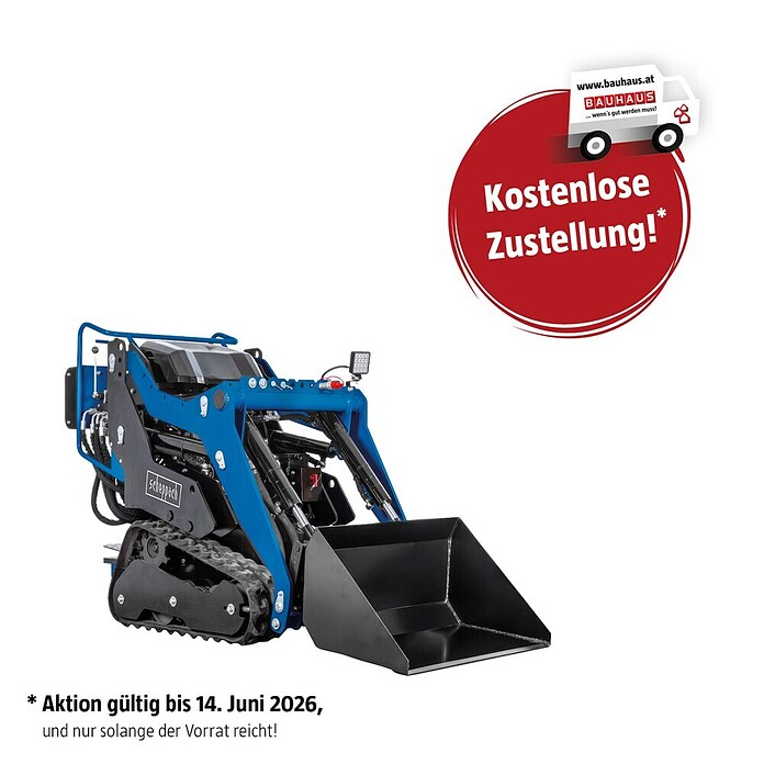 Scheppach Kompaktlader MKL730 (Benzin, Traglast: 200 kg, Tankvolumen: 6 l) | BAUHAUS